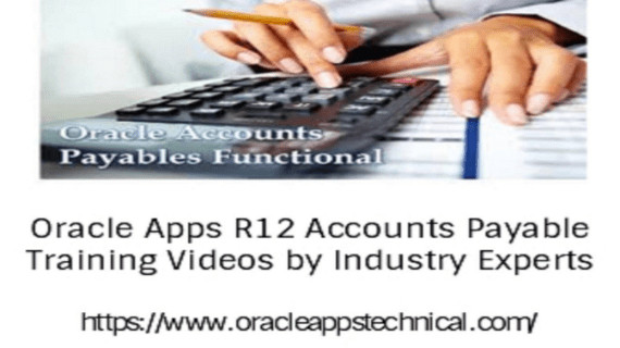 Oracle R12 Training: How to Use Oracle Accounts Payable