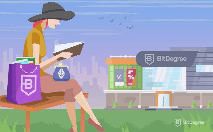 Compre os cursos online BitDegree com certificado usando ETH cover image