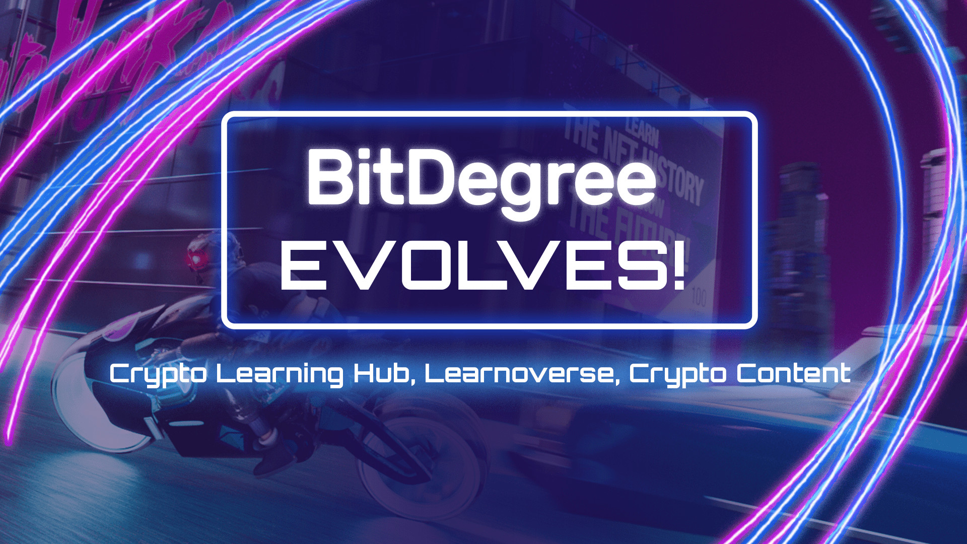 BitDegree Evolves! Here Is What You Need to Know About Learnoverse, Crypto Learning Hub & Content cover image