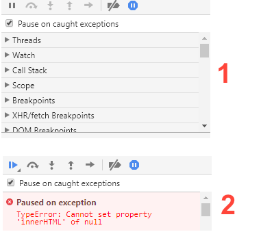 Javascript Error Handling