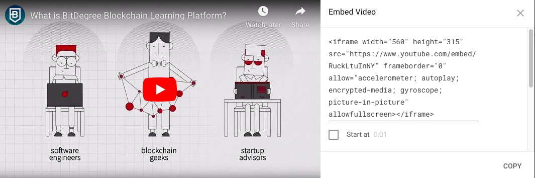 How To Embed A Youtube Video